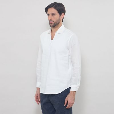 ストレッチリネンカプリシャツ | MACKINTOSH LONDON (Men