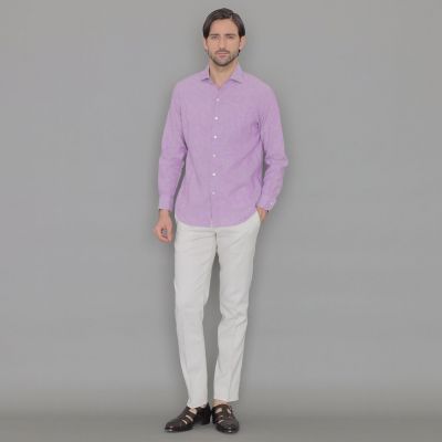 アンドリュージャカード半袖ボタンダウンシャツ | MACKINTOSH LONDON