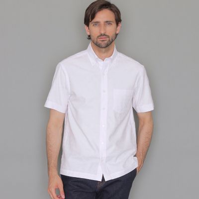 ＜MACKINTOSH LONDON (Men)＞アンドリュージャカード半袖ボタンダウンシャツ