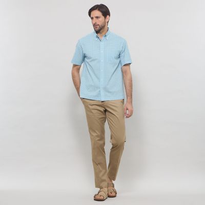 シアサッカー半袖ボタンダウンシャツ | MACKINTOSH LONDON (Men