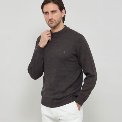 Mackintosh MACKINTOSH LONDON (Men)/マッキントッシュ ロンドン【LEON掲載】【ゼニア・バルファ】エクストラファインメリノ モックネックニット 08グレー2 トップス【三越伊勢丹/公式】