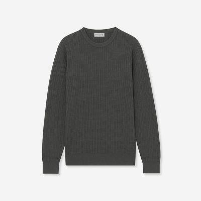 Mackintosh MACKINTOSH LONDON (Men)/マッキントッシュ ロンドン【LEON掲載】12G ストライプパターン クルーネックニット 08グレー2 トップス【三越伊勢丹/公式】