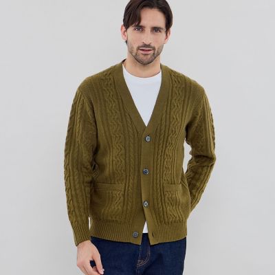 アランニットカーディガン | MACKINTOSH LONDON (Men