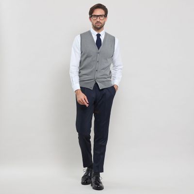 14ゲージウォッシャブルウールベスト | MACKINTOSH LONDON (Men