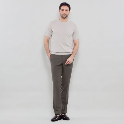 LEON掲載】ランダムアイレットニットTシャツ | MACKINTOSH LONDON