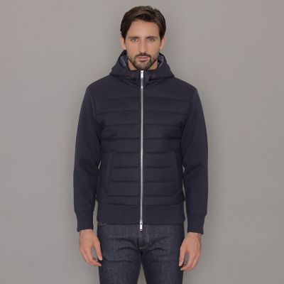 ニットコンビフーデッドアウター | MACKINTOSH LONDON (Men
