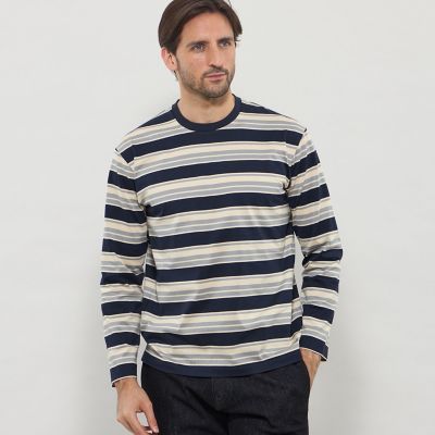 ラガーボーダーロングスリーブTシャツ | MACKINTOSH LONDON (Men