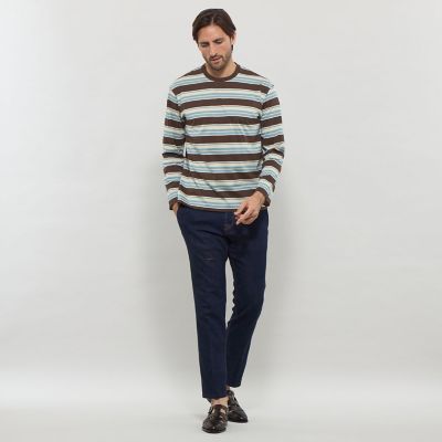 ラガーボーダーロングスリーブTシャツ | MACKINTOSH LONDON (Men