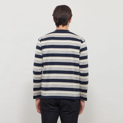 ラガーボーダーロングスリーブTシャツ | MACKINTOSH LONDON (Men