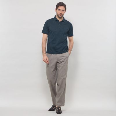 TakMACKINTOSH LONDON　マッキントッシュ・ロンドン　ポロ WEB・一部店舗限定】ハニカムマイクロボーダーポロシャツ(トップス