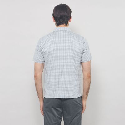 TakMACKINTOSH LONDON　マッキントッシュ・ロンドン　ポロ WEB・一部店舗限定】ハニカムマイクロボーダーポロシャツ(トップス