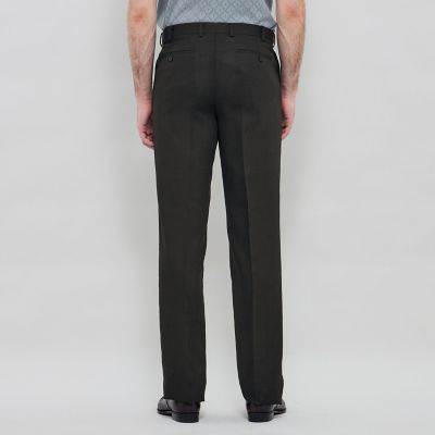 Adjustable Fit】ドビー1プリーツスラックス