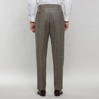 スペックルドウールメルトンタックドトラウザー DORMEUIL／ドーメル】【SUPER LITE TONIK】1