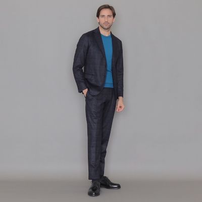 LEON掲載】【FLEX JERSEY】グレンチェックセットアップ