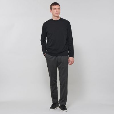 FLEX JERSEY】ハイゲージジャカードハウンドトゥース