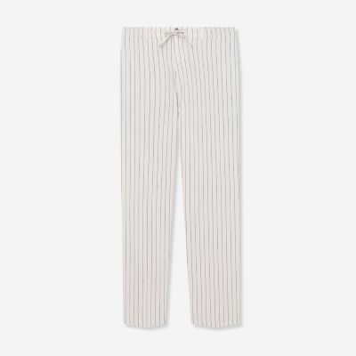 リネンストレッチ ストライプパンツ | MACKINTOSH LONDON (Men