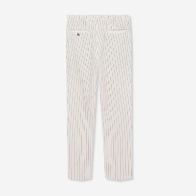 tricot COMME des GARCONS リネン　パンツ ストライプ リネンストレッチ ストライプパンツ | MACKINTOSH LONDON (Men