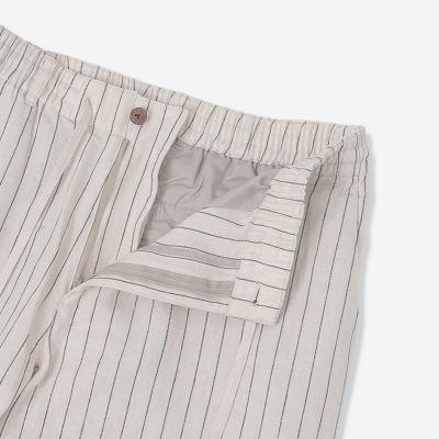リネンストレッチ ストライプパンツ | MACKINTOSH LONDON (Men