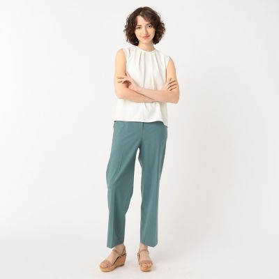 シックアムンゼン　フロントタックフレンチスリーブブラウス