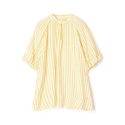 ＜maison TOMORROWLAND＞トラックストライプ　パフスリーブブラウス