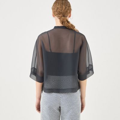 meer. メーア2way シアーオーガンジーブラウスシースルー 18,900円 meer. メーア2way シアーオーガンジーブラウスシースルー 18,900