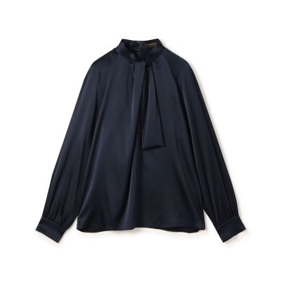 【新品未使用タグ付】maison de Dolce. 袖ボリュームサテンブルゾン 袖ボリュームサテンブルゾン | maison de Dolce.