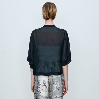新品☆アナトリエ☆シースルーブラウス 楽天市場】anatelier アナトリエ ブラウス（シャツ・ブラウス