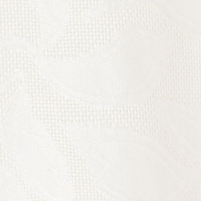 カラミジャカード ワイドショルダークレリックブラウス | maison