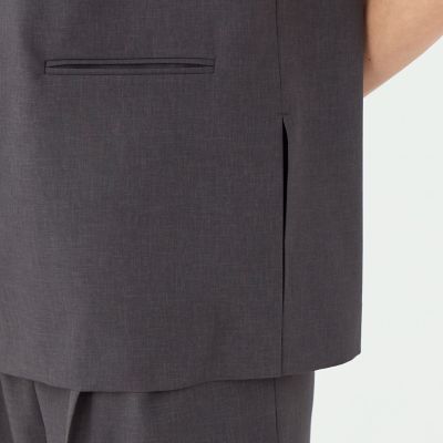 【予約商品７月中旬以降順次お届け】エクストラファインポリエステルトロピカル　Ｖネックトップス