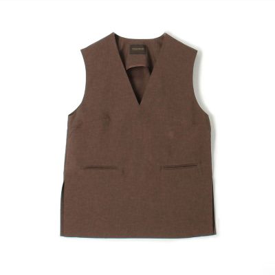【予約商品７月中旬以降順次お届け】エクストラファインポリエステルトロピカル　Ｖネックトップス