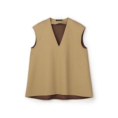 【新品】トゥモローランド・シアーカットジャカード Vネックブラウス シアーカットジャカード Vネックブラウス | maison