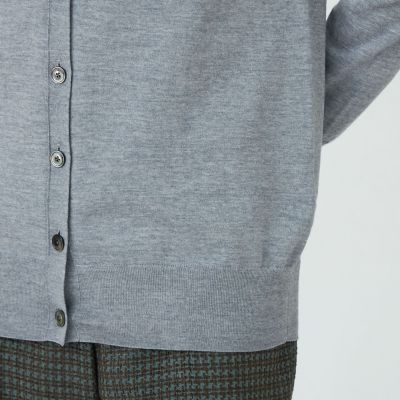 【TOMORROWLAND collection】エクストラファインウール Vネックカーディガン エクストラファインウール Vネックカーディガン（カーディガン