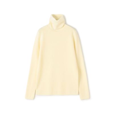 エクストラファインウール タートルネックプルオーバー | maison