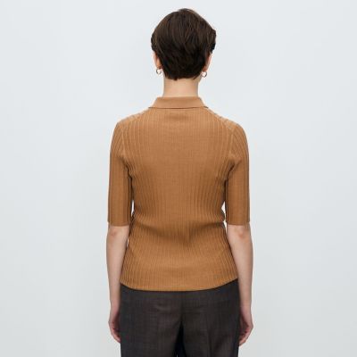 【未使用品】フォクシー カシミヤ シルク ボレロ メランジ Lサイズ ブラウン 未使用品】フォクシー カシミヤ シルク ボレロ メランジ Lサイズ