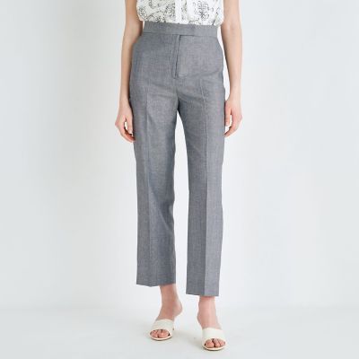 ピンヘッドストレッチ　ストレートパンツ