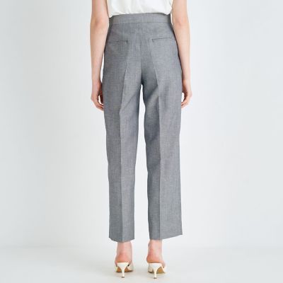 ピンヘッドストレッチ　ストレートパンツ