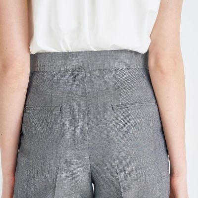 ピンヘッドストレッチ　ストレートパンツ