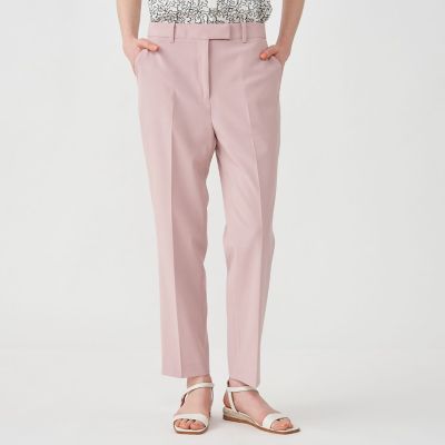 KAREN MILLEN*ストレッチテーラードストレートレッグパンツ シリーズ累計販売1万5千枚！】【大きいサイズ】さらさら