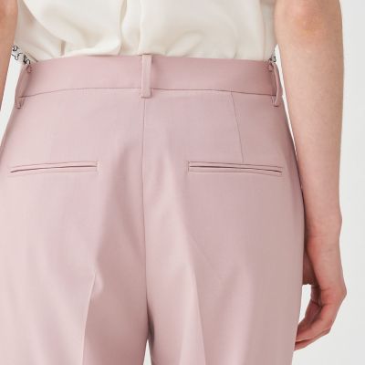 【完売品】トゥモローランド ドレイピーオックス ストレートパンツ 23SS 美品 完売品】トゥモローランド ドレイピーオックス ストレートパンツ