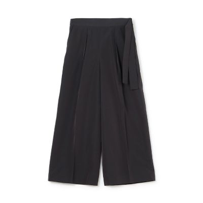 シャイニーウェザー セミワイドクロップドパンツ シャイニーウェザー セミワイドクロップドパンツ | maison