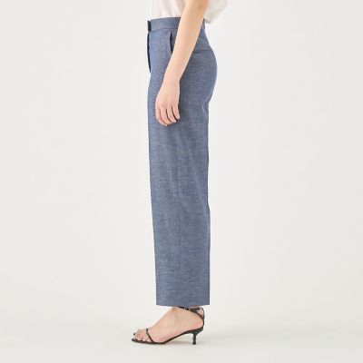 サマーカルゼ　ストレートパンツ