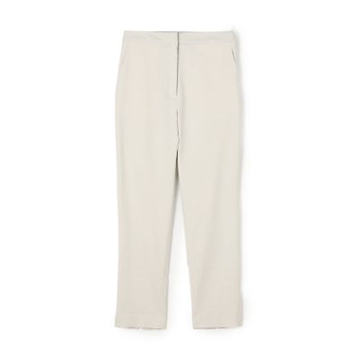 【送料無料】maison TOMORROWLAND/メゾン トゥモローランド ハイパワーストレッチ バックスリットテーパードパンツ 13ライトグレー パンツ・ズボン【三越伊勢丹/公式】