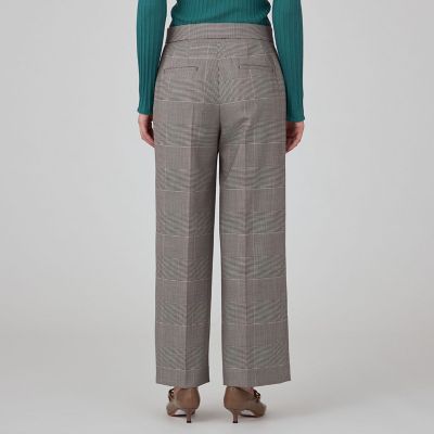 continuer de NICE CLAUP/グレンチェックワイドパンツ｜NICE