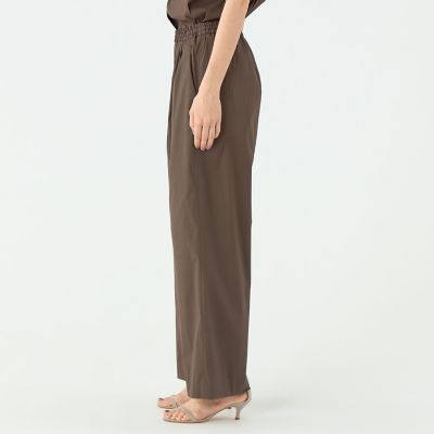 【予約商品６月下旬以降順次お届け】ハイパワーストレッチブロード　リラックスパンツ