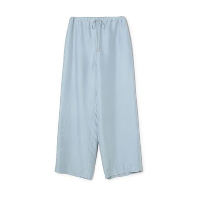 ＜maison TOMORROWLAND＞シルクサンドウォッシュ　ドローストリングパンツ