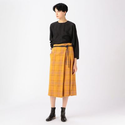 ブライトタータンチェック　アシンメトリースカート