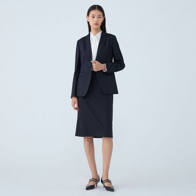 シャイニーピンヘッド　ストレートスカート