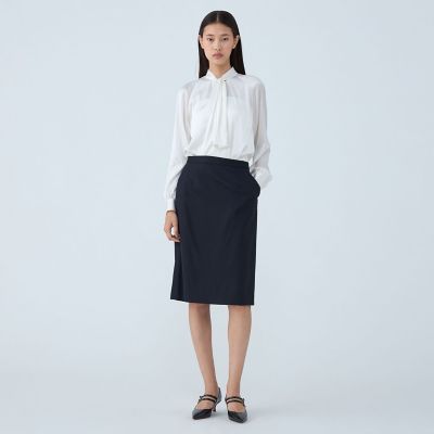 シャイニーピンヘッド　ストレートスカート