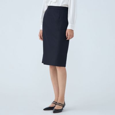 シャイニーピンヘッド　ストレートスカート