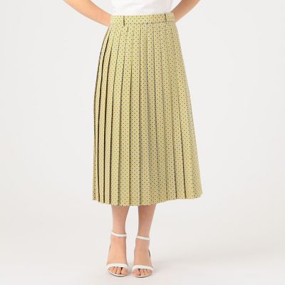 ATSURO TAYAMA⭐︎フラワープリント・プリーツスカート ロング丈プリーツスカート ATSURO TAYAMA｜クロスプラス公式通販